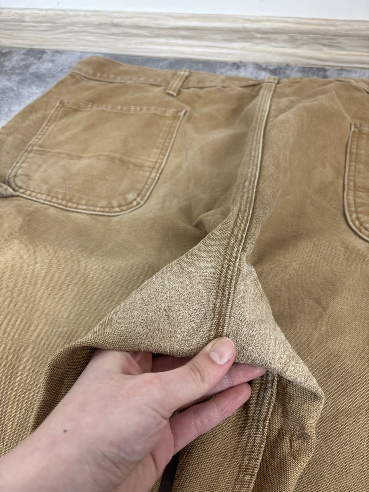 Carhartt Carhartt Men’s Duck Canvas Carpenter Pants USA Workwear Size US 44 / EU 60 - 22 Thumbnail