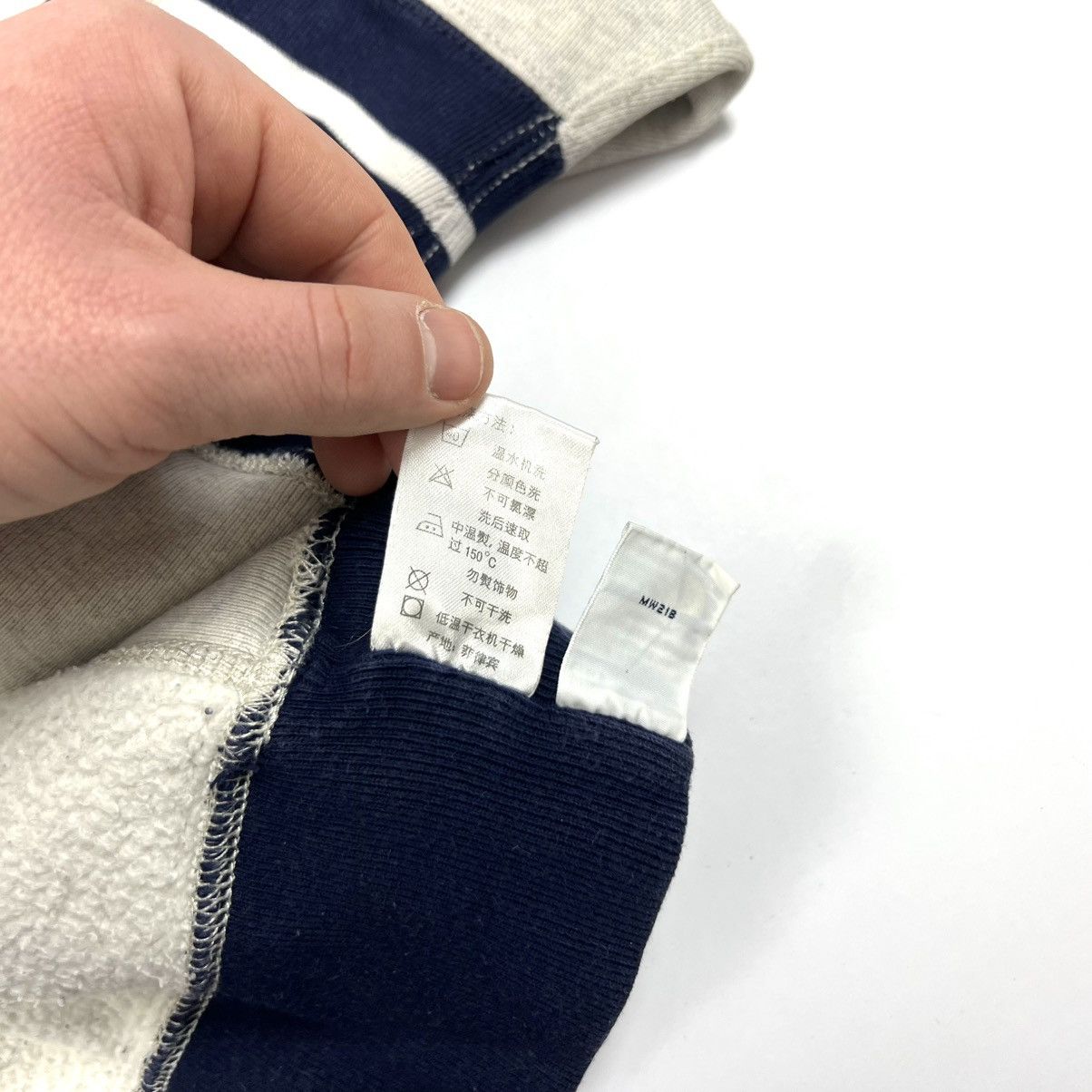 Polo Ralph Lauren × Rugby Ralph Lauren × Vintage Vintage Polo Ralph Lauren P Wing Logo Cotton 1/4 Zip Size XL Size US XL / EU 56 / 4 - 14 Thumbnail
