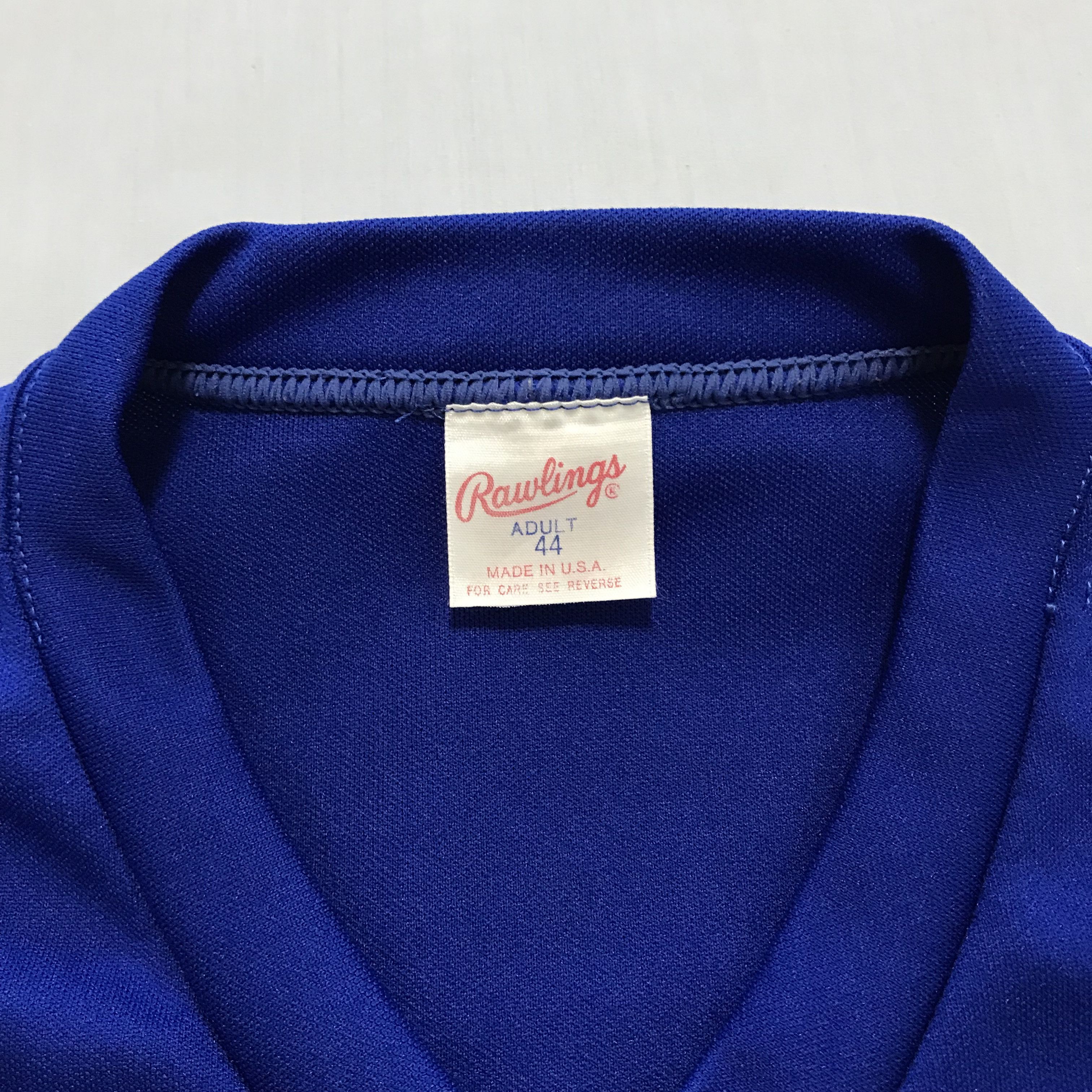 Vintage DIAMONDS RAWLINGS Vintage Jersey Baseball MLB 80s 90s Size US L / EU 52-54 / 3 - 4 Thumbnail