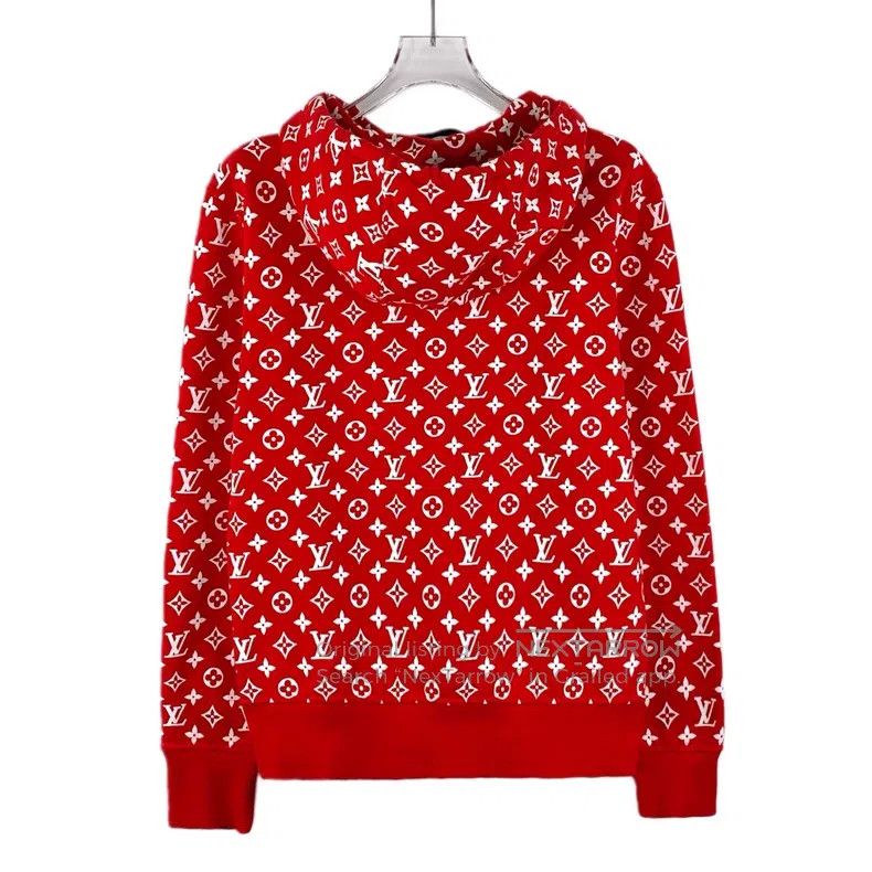 Louis Vuitton Louis Vuitton Cotton Hooded Drawstring Long Sleeve Sweater Size US XXS / EU 40 - 2 Thumbnail