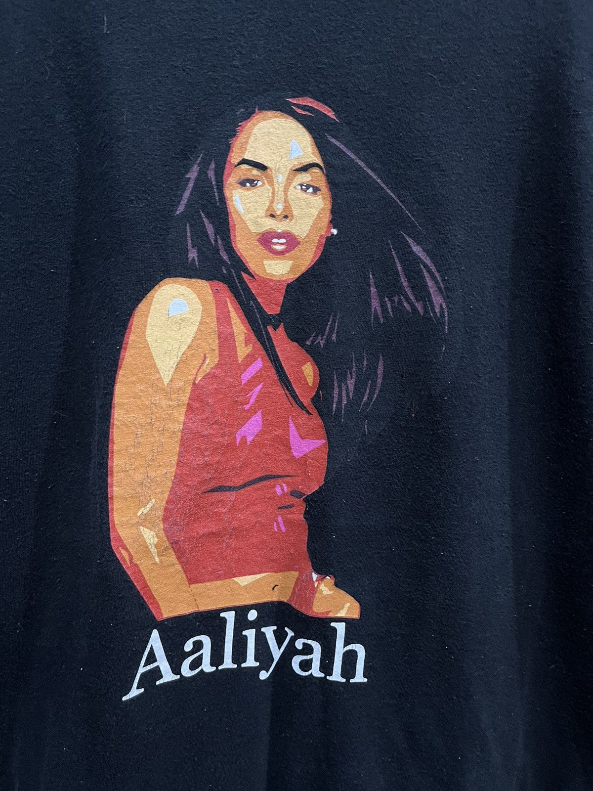 Cross Colours Aaliyah Princess of RnB Cross Colours Photo Tee Size US XL / EU 56 / 4 - 3 Thumbnail