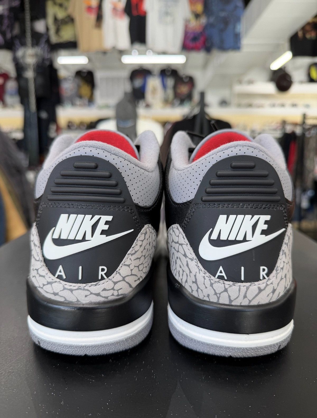 Jordan Brand Air Jordan 3 Black Cement Size 8.5 (2024) Size US 8.5 / EU 41-42 - 5 Thumbnail