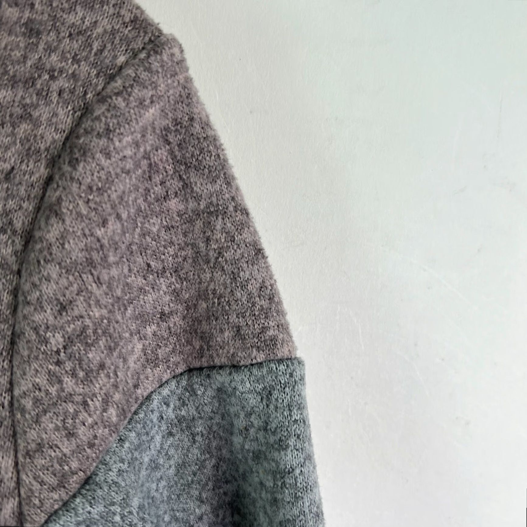 Vintage Hooded Sweatshirt Womens Size XL Heather Pink/Gray Size XL / US 12-14 / IT 48-50 - 3 Thumbnail