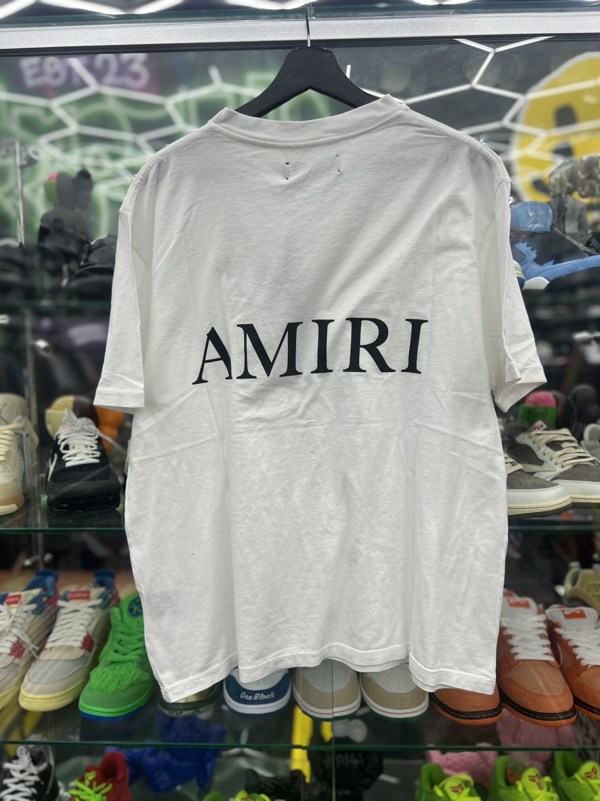 Amiri Amiri Ma core logo white tee - size large Size US L / EU 52-54 / 3 - 2 Thumbnail