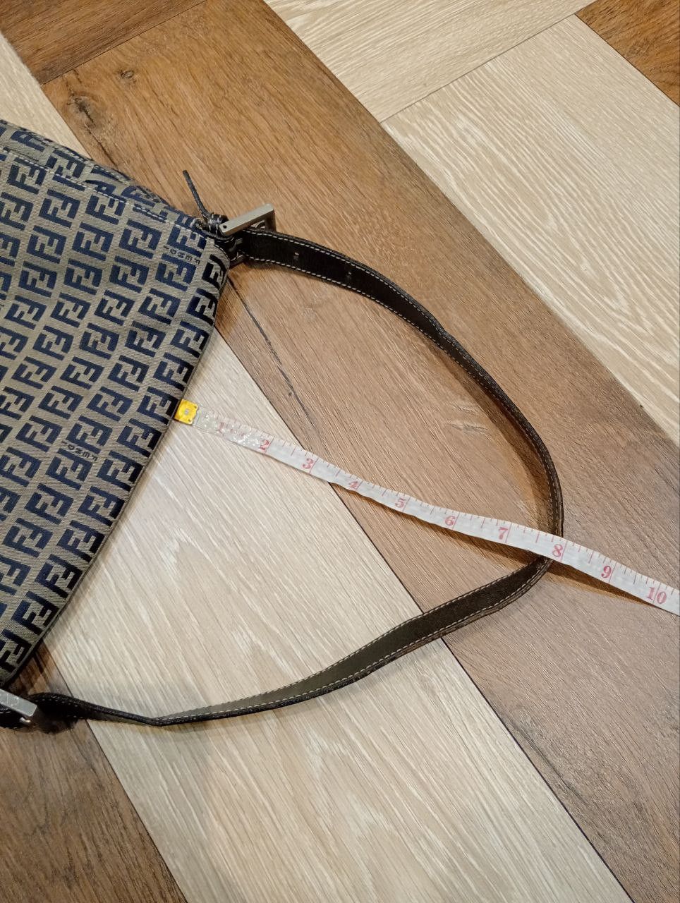 Fendi FENDI ZUCCA MONOGRAM MAMMA BAGUETTE SHOULDER BAG Size ONE SIZE - 23 Thumbnail