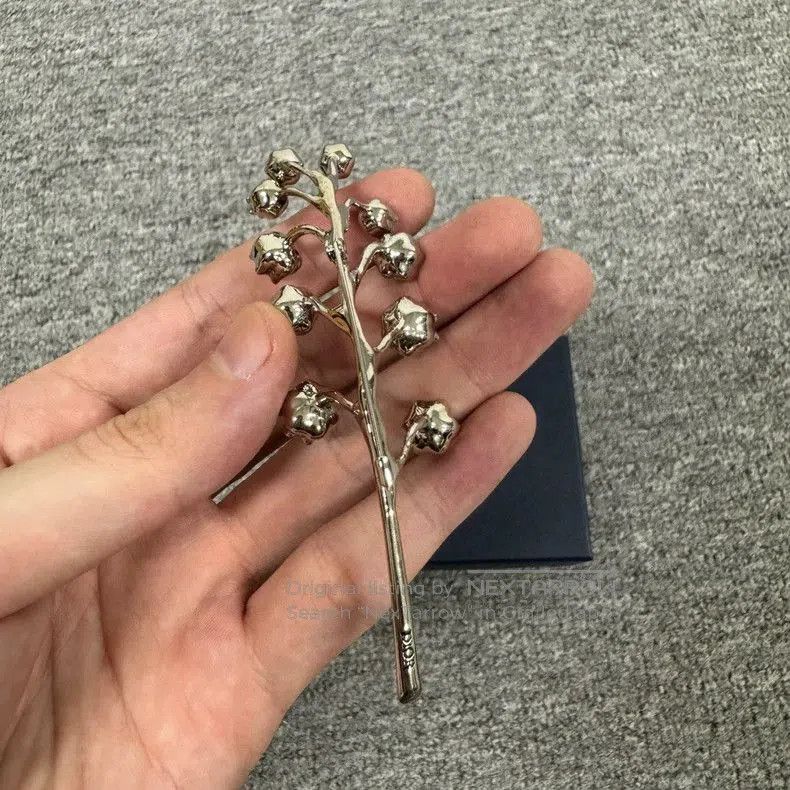 Dior Elegant Dior Lily of the Valley Brooch- Size ONE SIZE - 5 Thumbnail