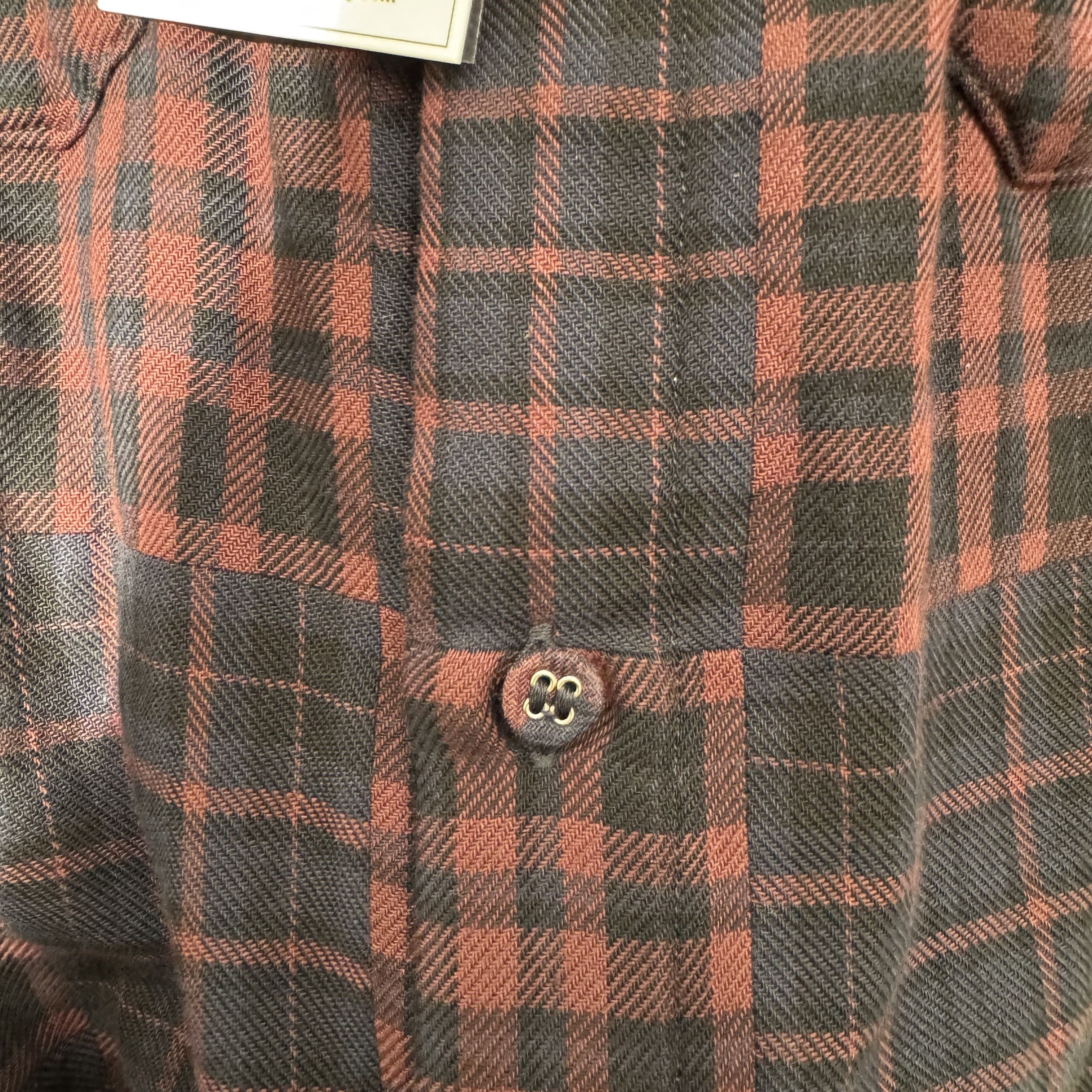 White Mountaineering Rare New WM Corduroy Collar Plaid Oversize shirt Size US S / EU 44-46 / 1 - 12 Thumbnail