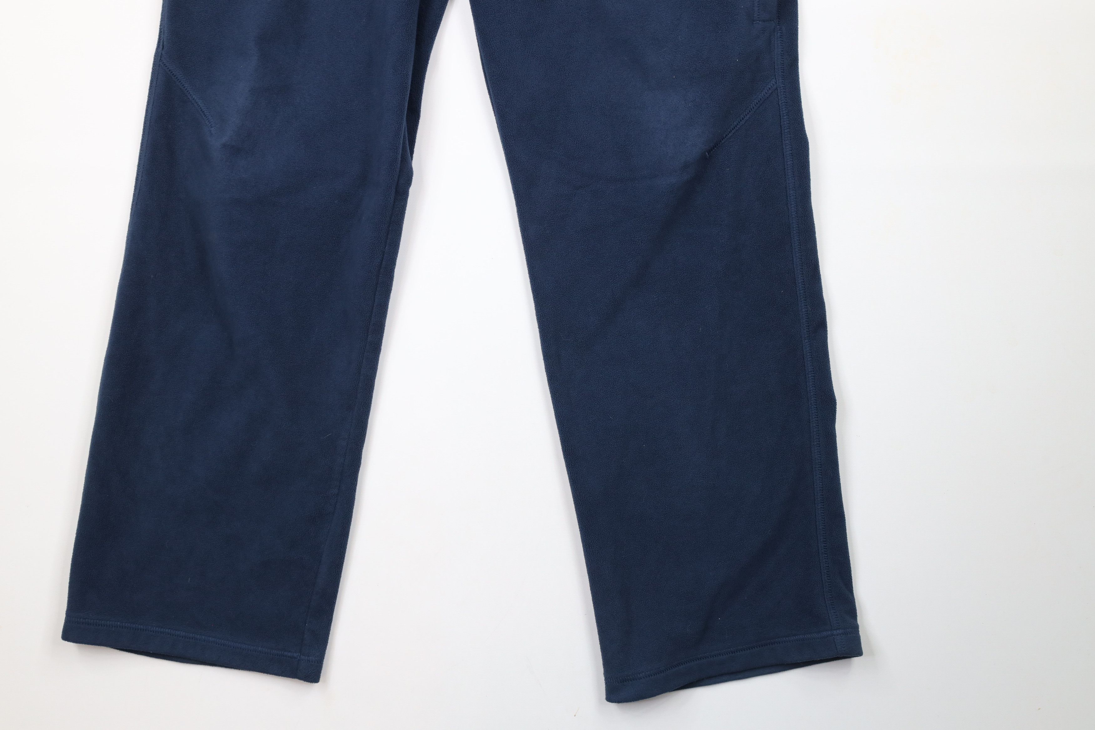 Reebok × Vintage Vintage Reebok Spell Out Wide Leg Fleece Sweatpants Blue Size US 32 / EU 48 - 5 Thumbnail