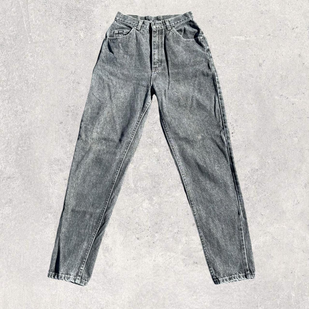 Lee × Vintage Vintage Highwaisted Black Lee Jeans Size 24" / US 00 / IT 34 - 1 Thumbnail