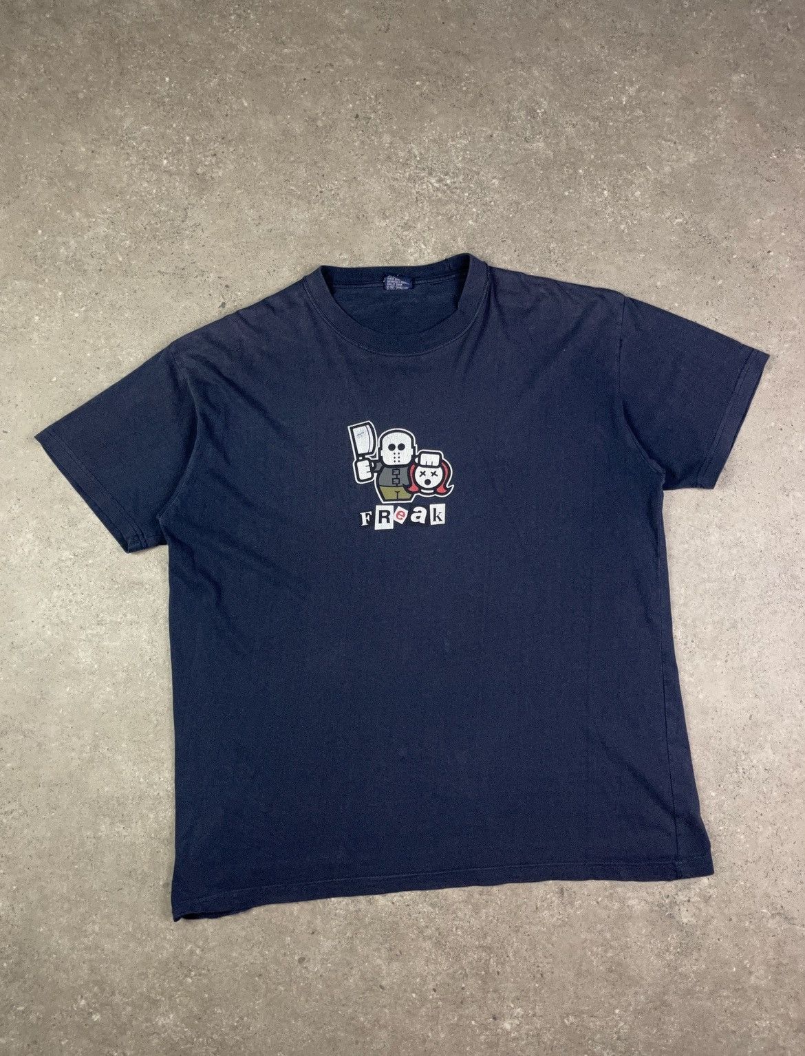 Vintage Vintage 90s Freak Sport Company T Shirt Size US L / EU 52-54 / 3 - 2 Thumbnail