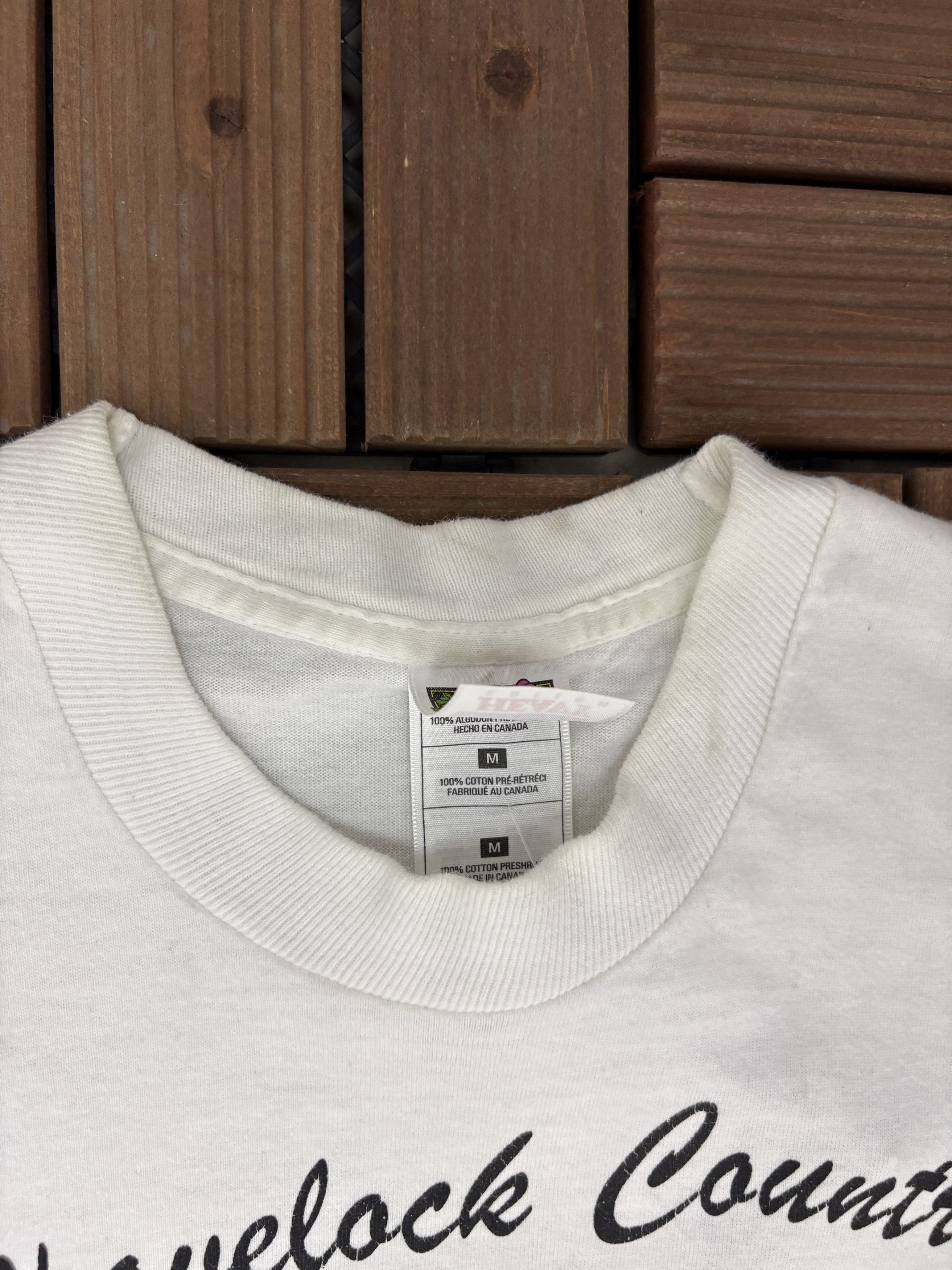 Vintage Havelock Country Jamboree 1999 Vintage White T-Shirt Tee Size US M / EU 48-50 / 2 - 5 Thumbnail