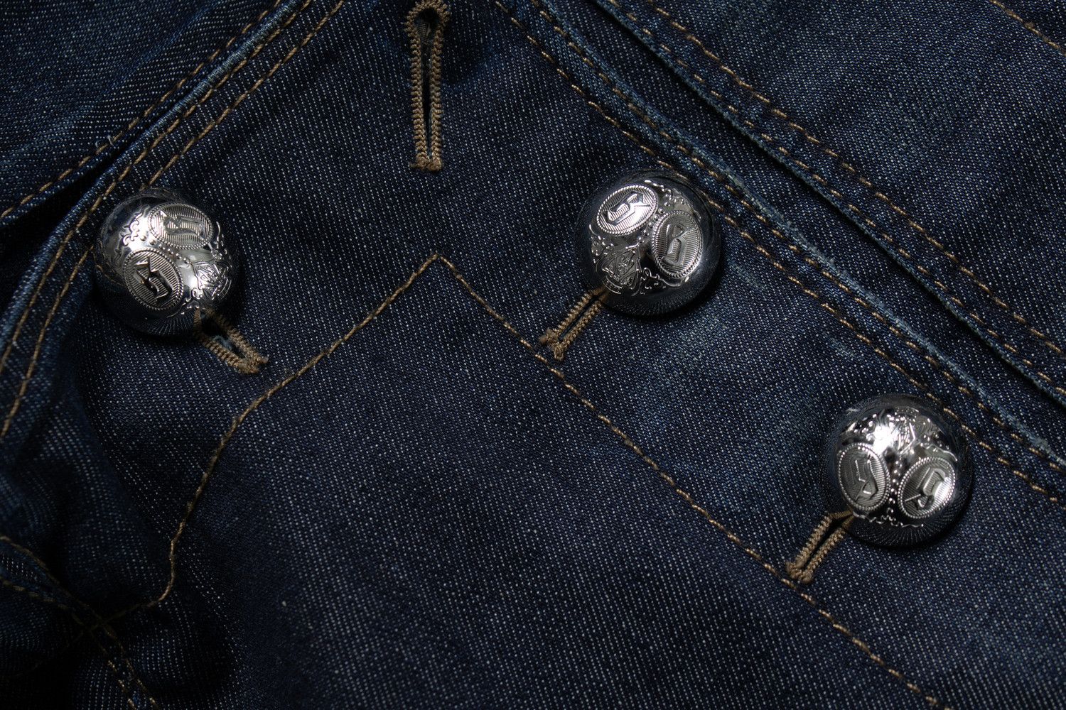 Gucci Gucci, indigo dark washed denim skinny jeans Size 28" / US 6 / IT 42 - 8 Thumbnail