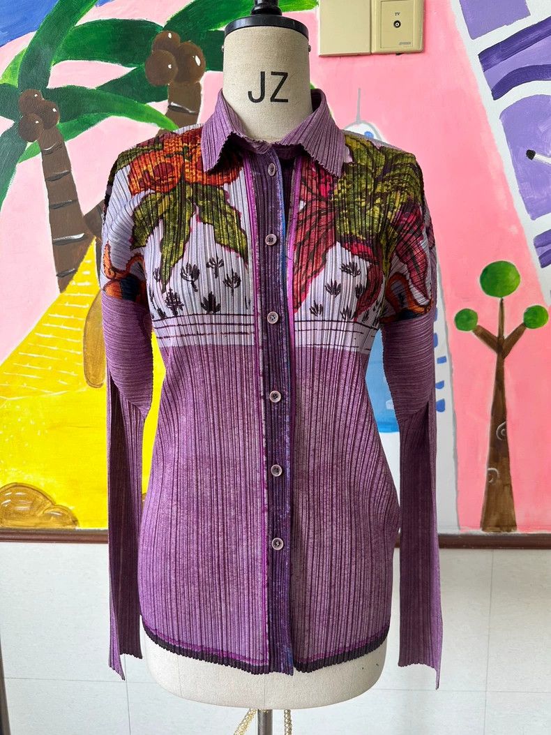 Issey Miyake Issey Miyake Peony shirt coat Size XL / US 12-14 / IT 48-50 - 1 Thumbnail