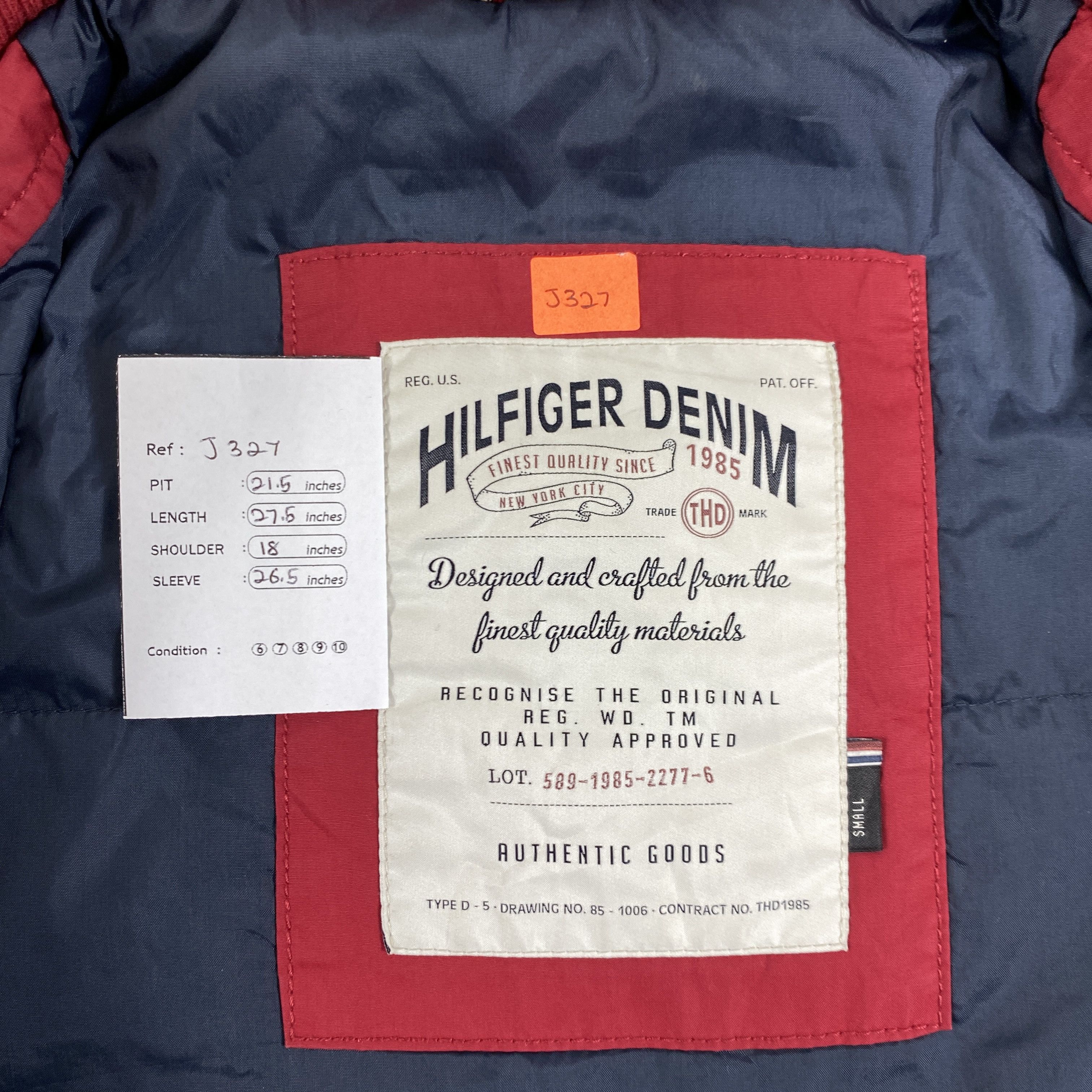 Tommy Hilfiger Hilfiger Denim Jacket Streetwear - J327 Size US M / EU 48-50 / 2 - 12 Thumbnail