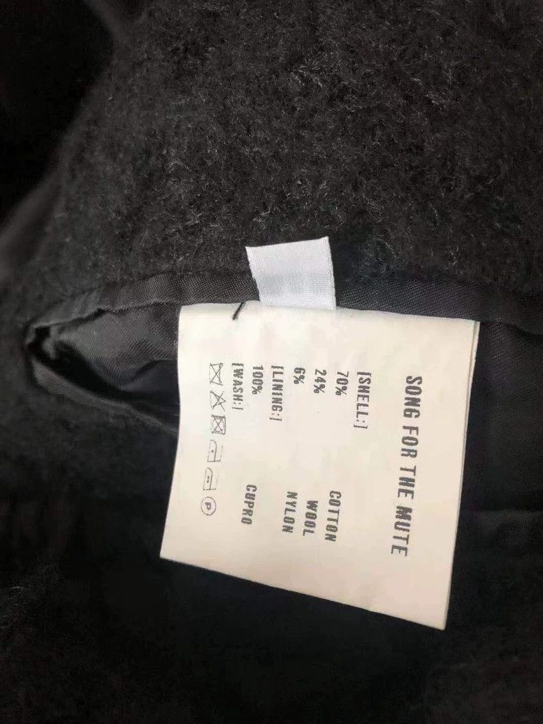 Song For The Mute Song For The Mute Wool Blend Coat Size US S / EU 44-46 / 1 - 4 Thumbnail