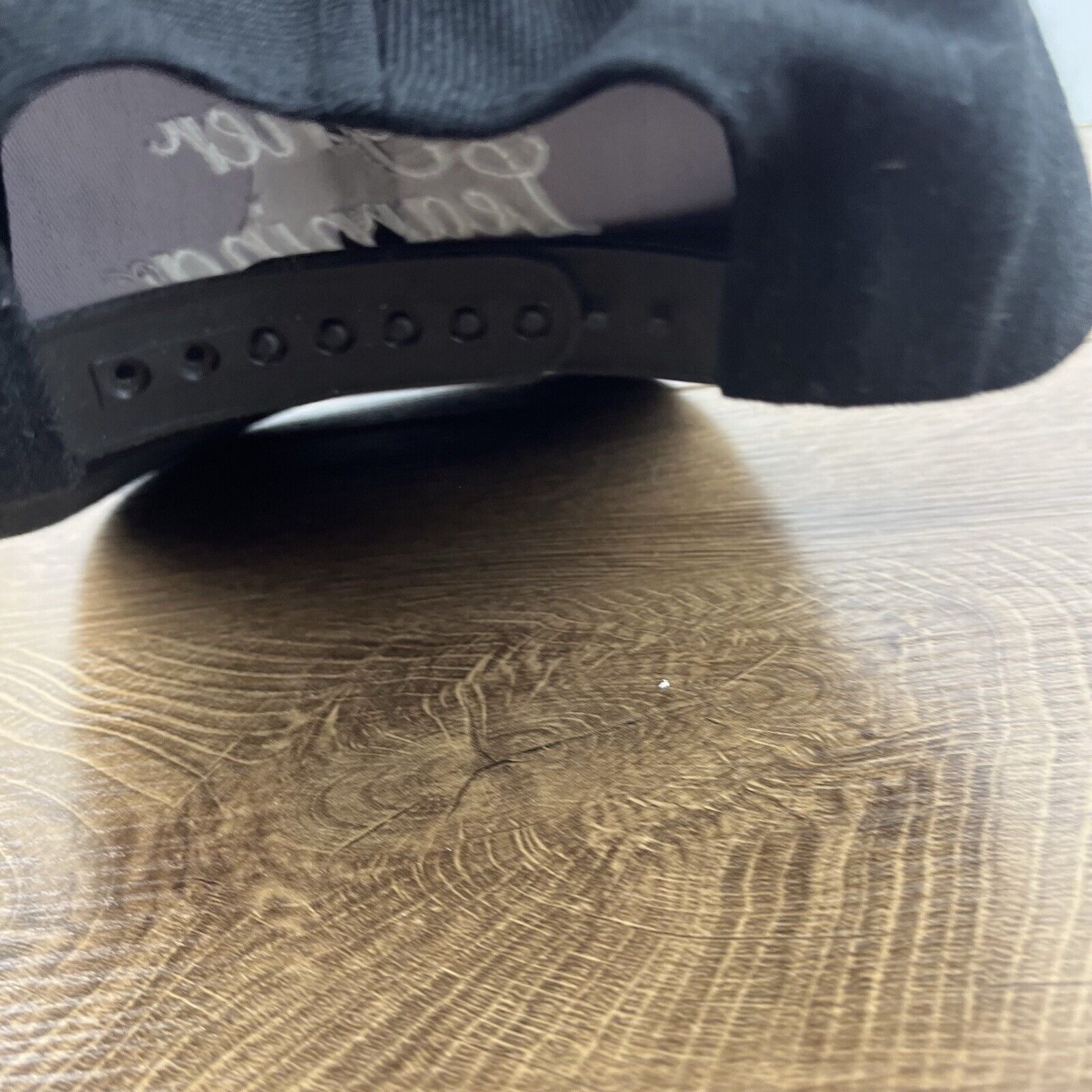 Other Higher Learning Hat Snapback Hat Black Hat Adjustable Black Size ONE SIZE - 10 Thumbnail