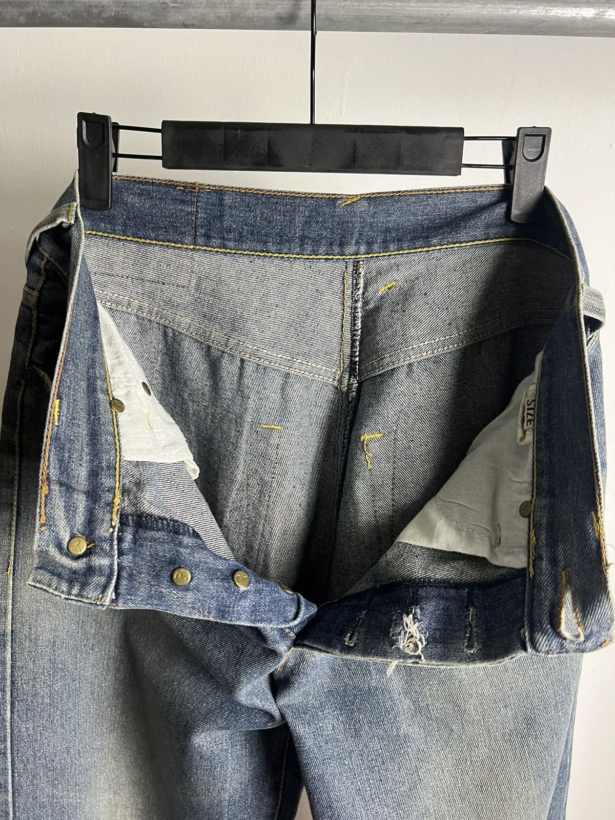 If Six Was Nine × Vintage Vintage Evisu Daicock "Mighty Evisu" Denim Size US 30 / EU 46 - 8 Thumbnail