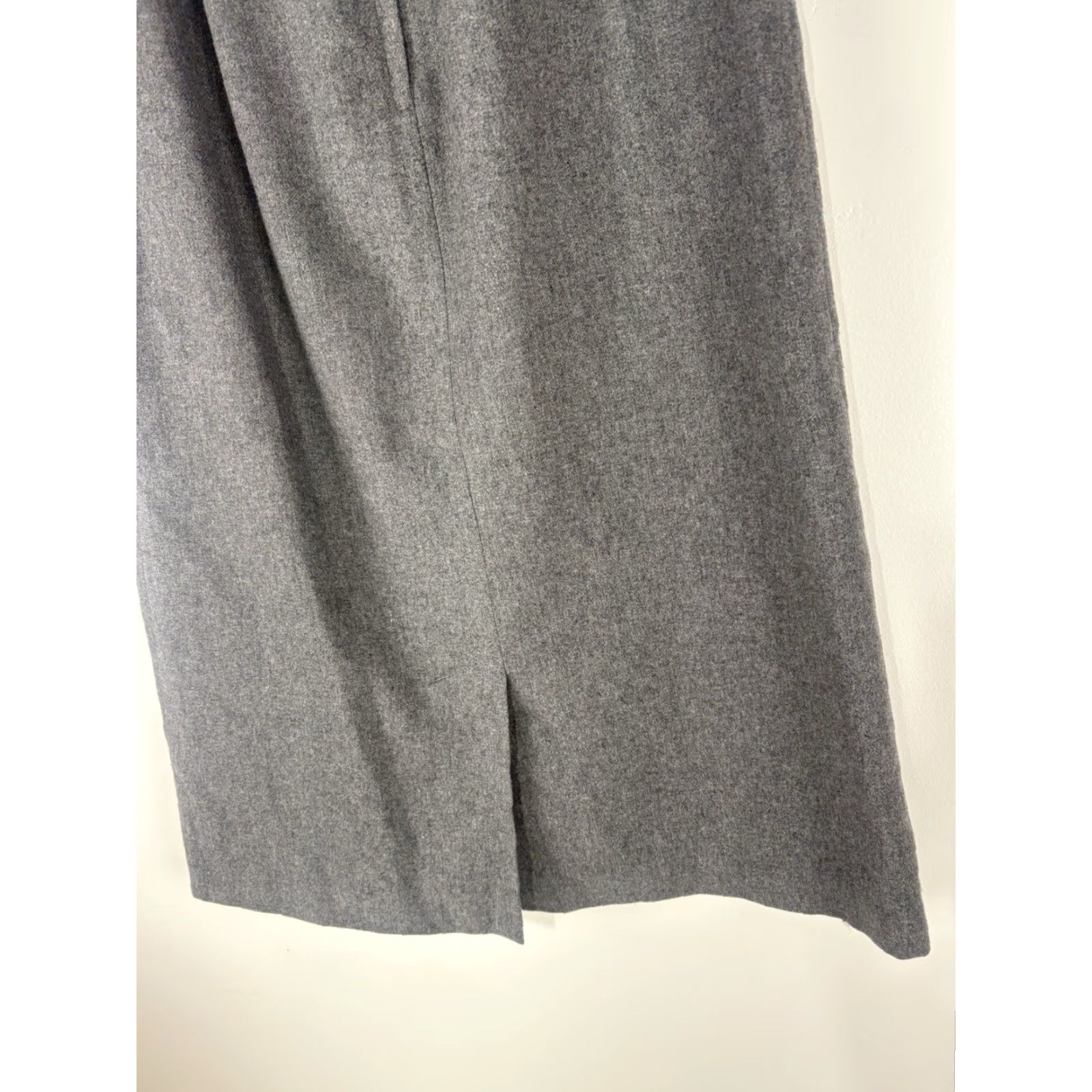 Vintage Vintage Haberdashery Gray Wool Blend Maxi Skirt Womens Size 8 Hong Kong Size 30" / US 8 / IT 44 - 6 Thumbnail