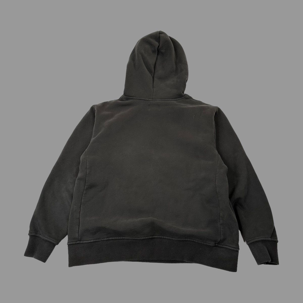 Vintage Vintage blank heavyweight gray hoodie Size US L / EU 52-54 / 3 - 2 Thumbnail