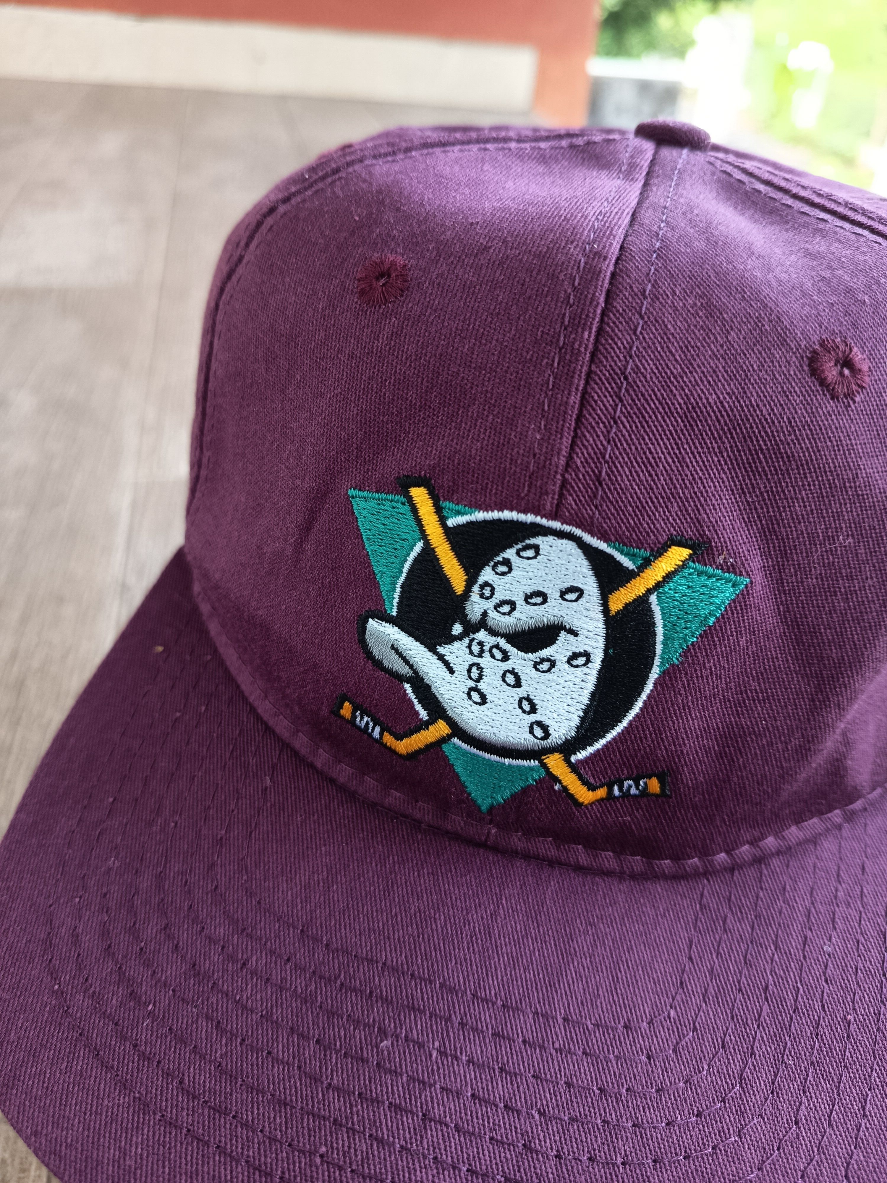 NHL Vintage 90's Mighty Ducks Hats Size ONE SIZE - 6 Thumbnail