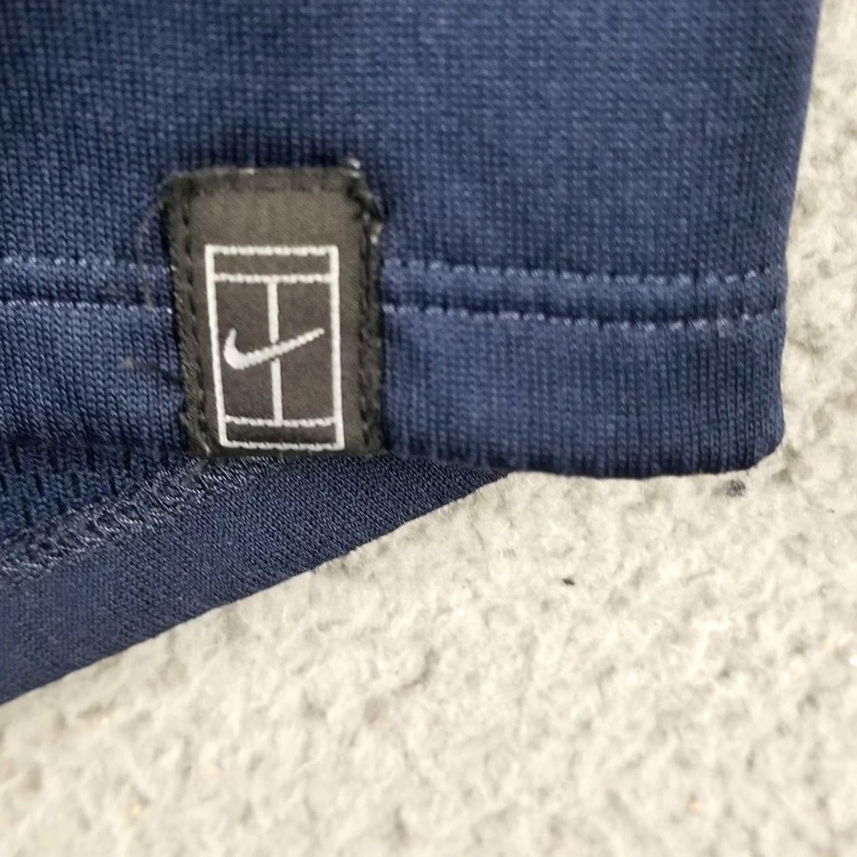 Nike Nike Jacket Tennis Sphere Blue 1/4 Zip Zip Mid-Length サイズ XL Men's Geometry Geometric Activewear Sports Coat Coat Size US XL / EU 56 / 4 - 2 Thumbnail