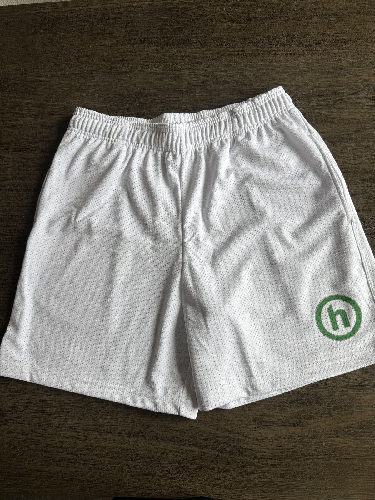 HIDDEN Hidden NY Heavyweight Mesh Shorts (White) Size US 34 / EU 50 - 1 Thumbnail