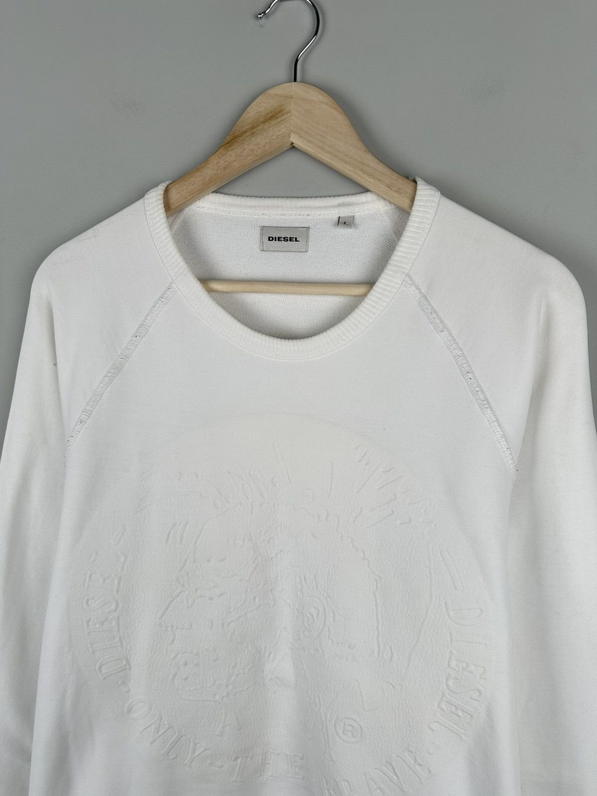 Diesel Diesel Box Logo Sweatshirt Oversized Size US L / EU 52-54 / 3 - 1 Thumbnail