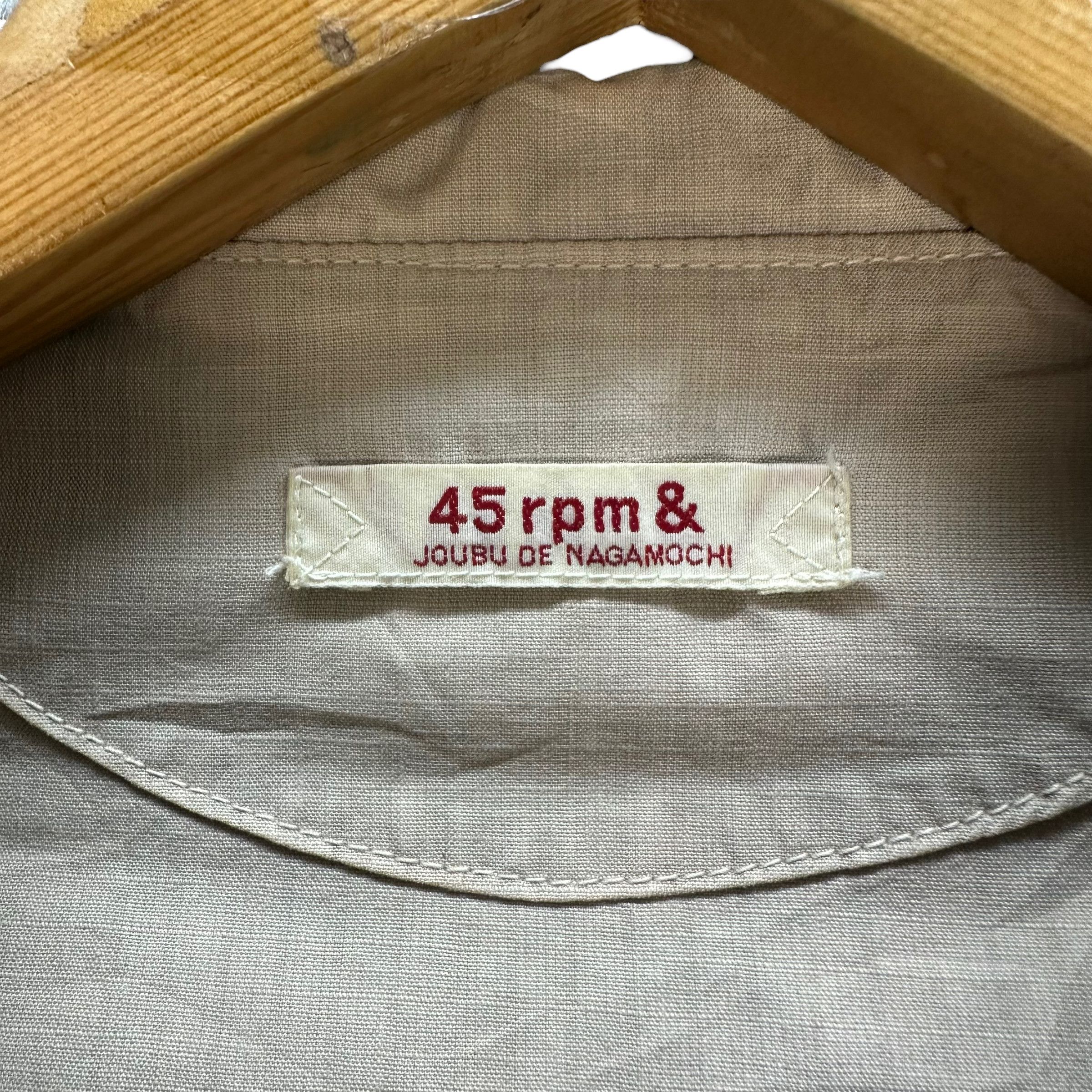 45rpm 45RPM FOUR POCKET CHORE JACKET #7972-193 Size S / US 4 / IT 40 - 8 Thumbnail