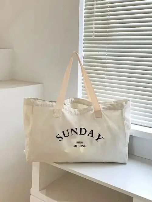 Tote Bag Vintage Japananese Brand in Beige, Men's
