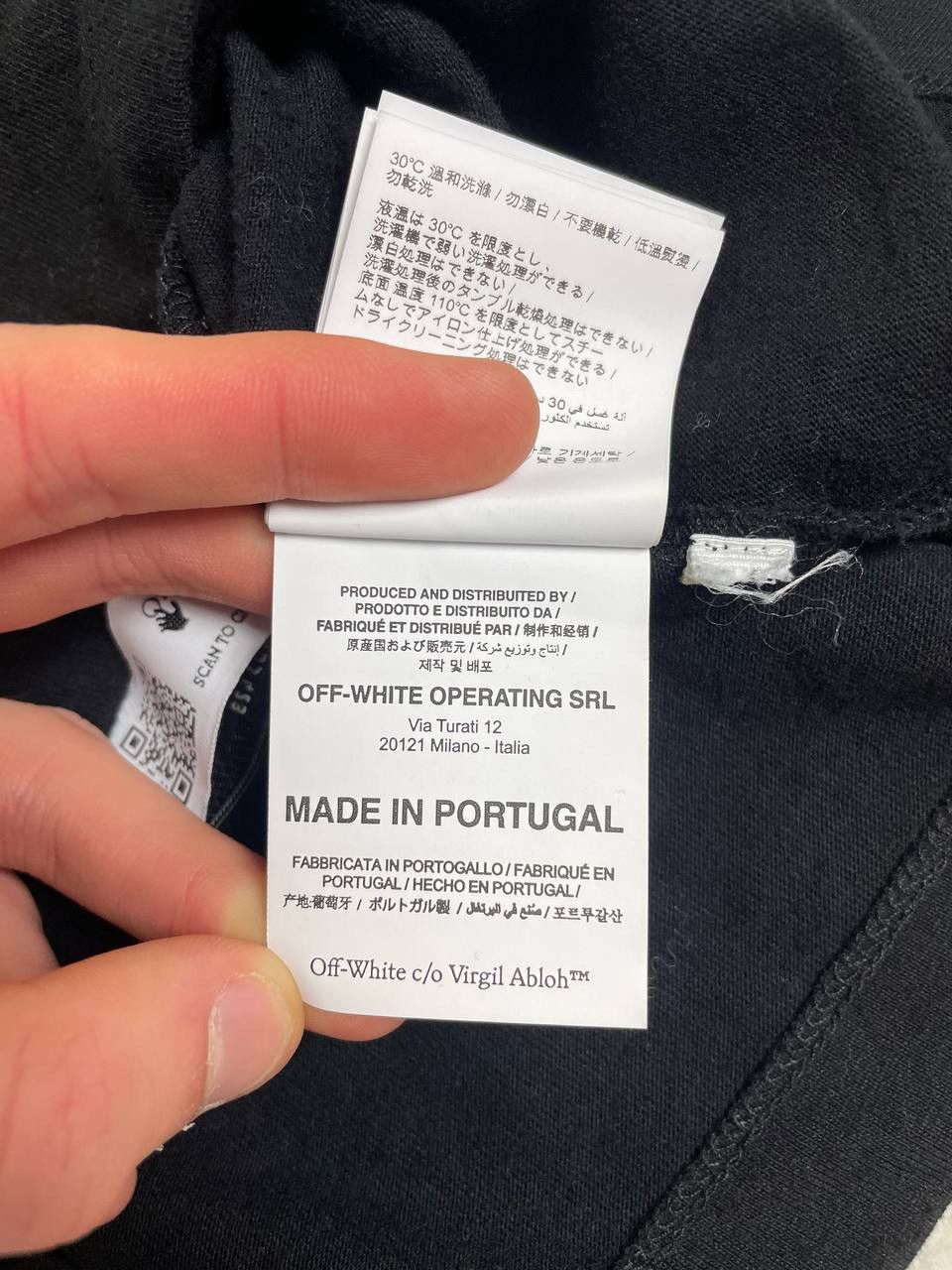 Off-White Off-White Degrade Arrows Long Sleeve T Shirt Size US L / EU 52-54 / 3 - 13 Thumbnail