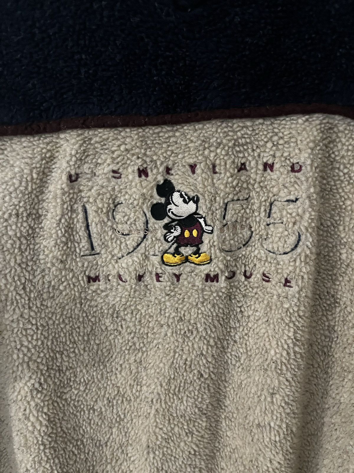 Disney Vintage Disneyland 1955 Mickey Mouse Fleece Sweater Size US M / EU 48-50 / 2 - 3 Thumbnail