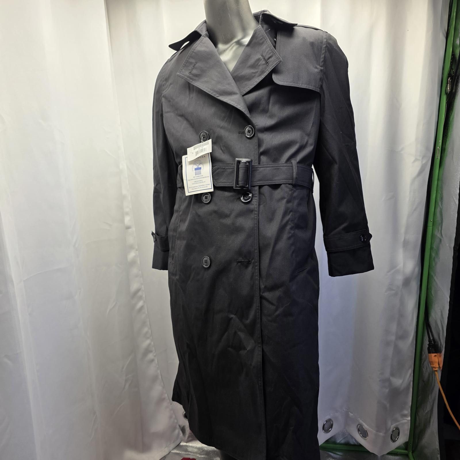 American Apparel NWT Military Trench Coat Women's 14R Gray American Apparel Size XL / US 12-14 / IT 48-50 - 3 Thumbnail
