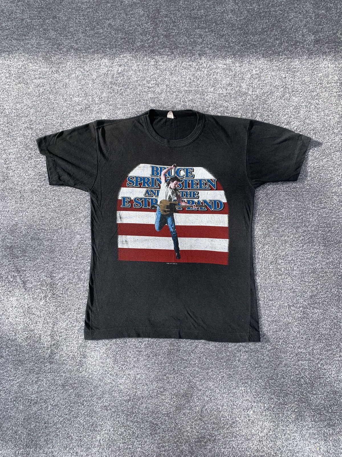 Band Tees Vintage 80s bruce Springsteen band tee Size US L / EU 52-54 / 3 - 2 Thumbnail
