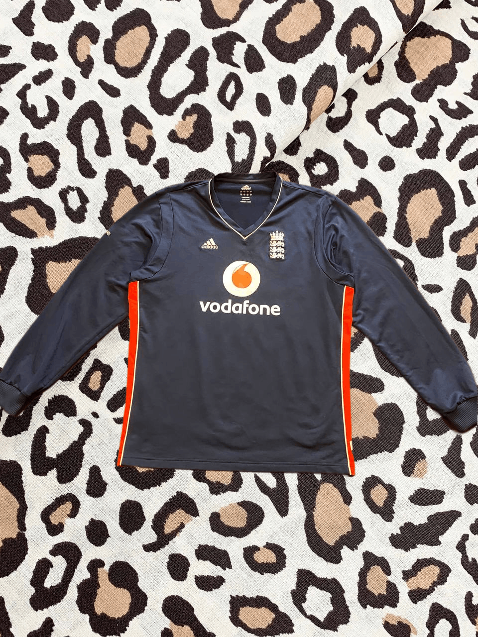 Adidas Vintage Adidas Engalnd Cricket Long Jersey Blokecore Rare L Size US L / EU 52-54 / 3 - 1 Thumbnail