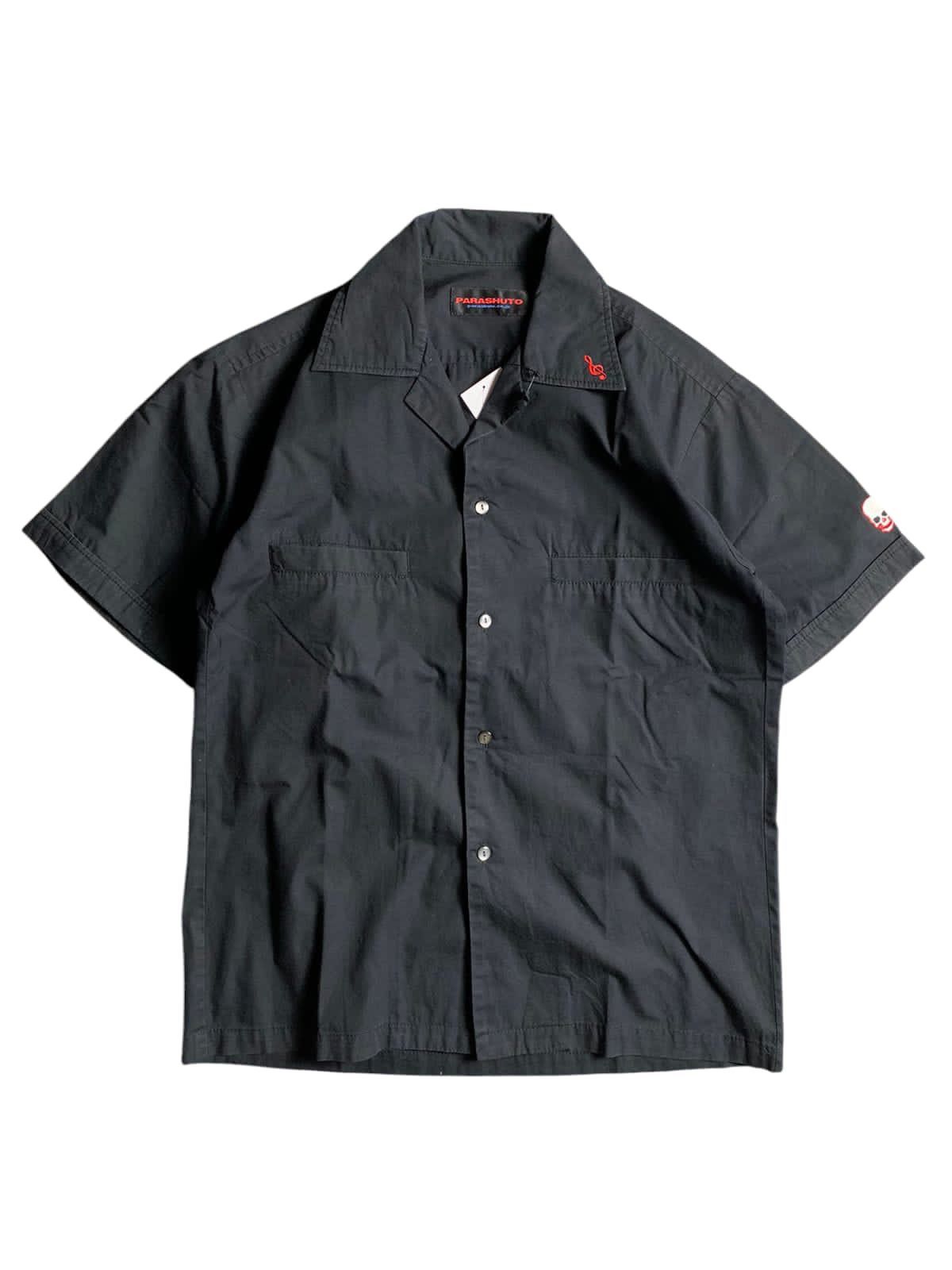 Hysteric Glamour × Japanese Brand × Seditionaries 2000s Parashuto Skull Cuban Collar Shirt Size US M / EU 48-50 / 2 - 1 Thumbnail