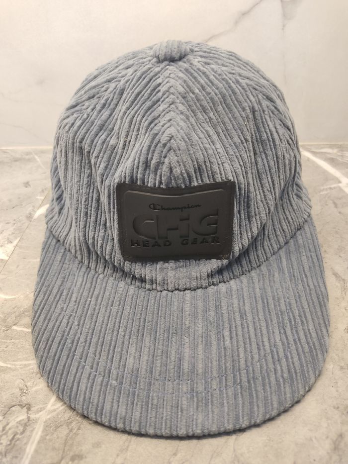 Champion Vintage Champion Corduroy Style Cap Hat Size ONE SIZE - 2 Thumbnail