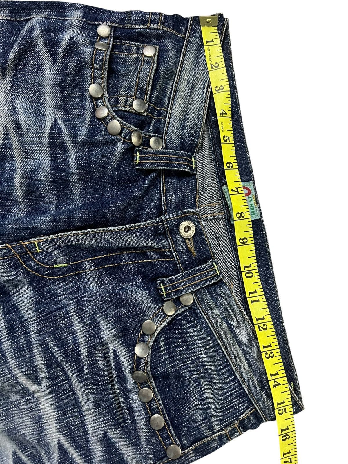 If Six Was Nine Vintage Flare Zz-First O Pinball Active Market Claw Jean Size US 30 / EU 46 - 13 Thumbnail