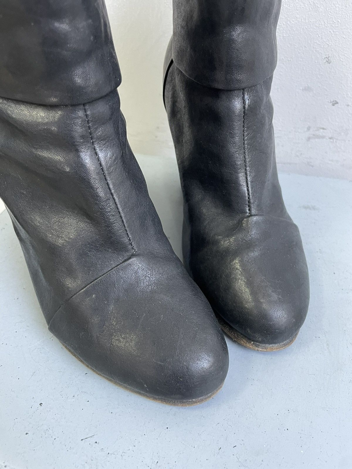 Rag & Bone Rag & Bone leather ankle boots vintage y2k rick owens style Size US 6 / IT 36 - 12 Thumbnail