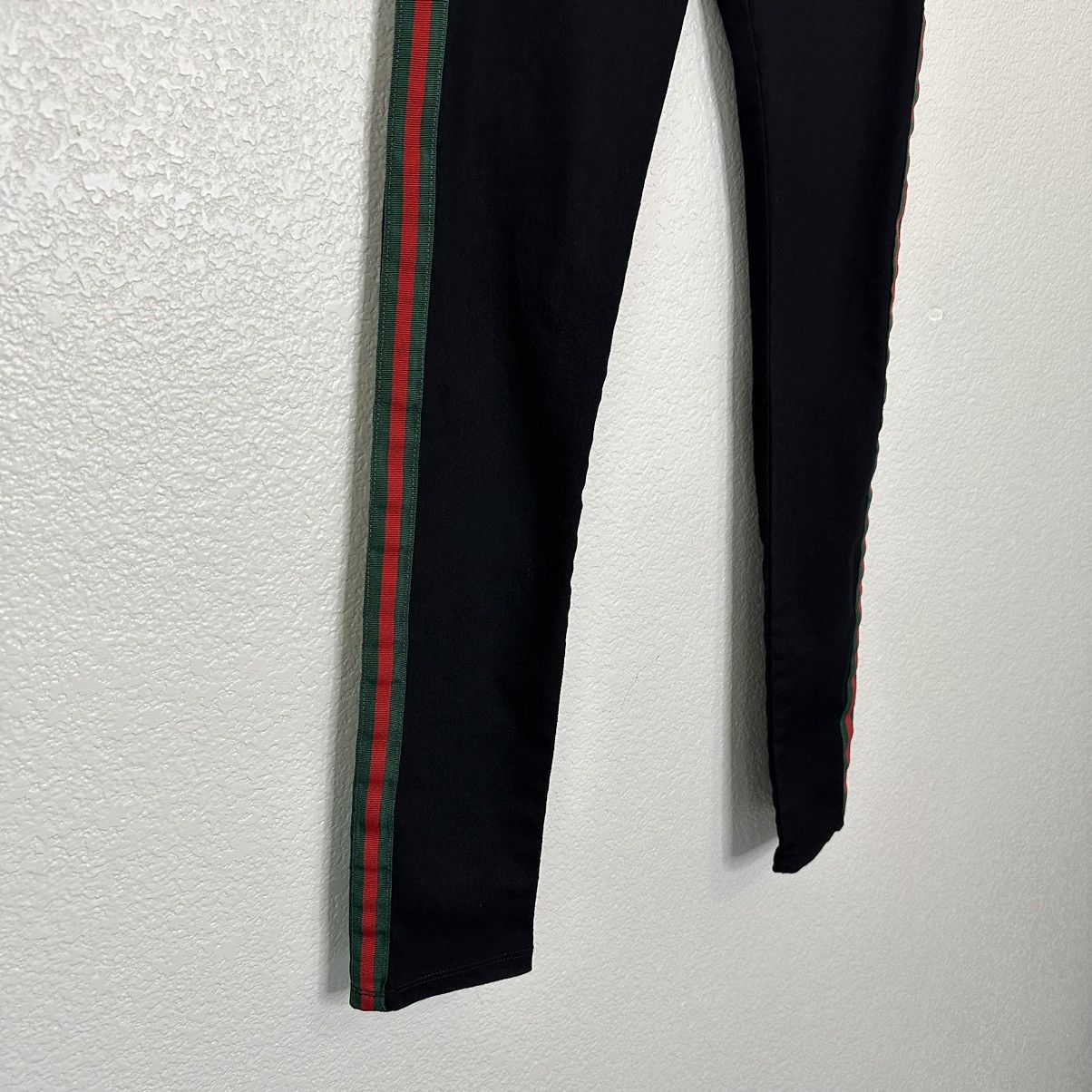 Other Messi Denim Black Side Striped Stretch Skinny Pants, Sz 4 Size 27" / US 4 / IT 40 - 7 Thumbnail
