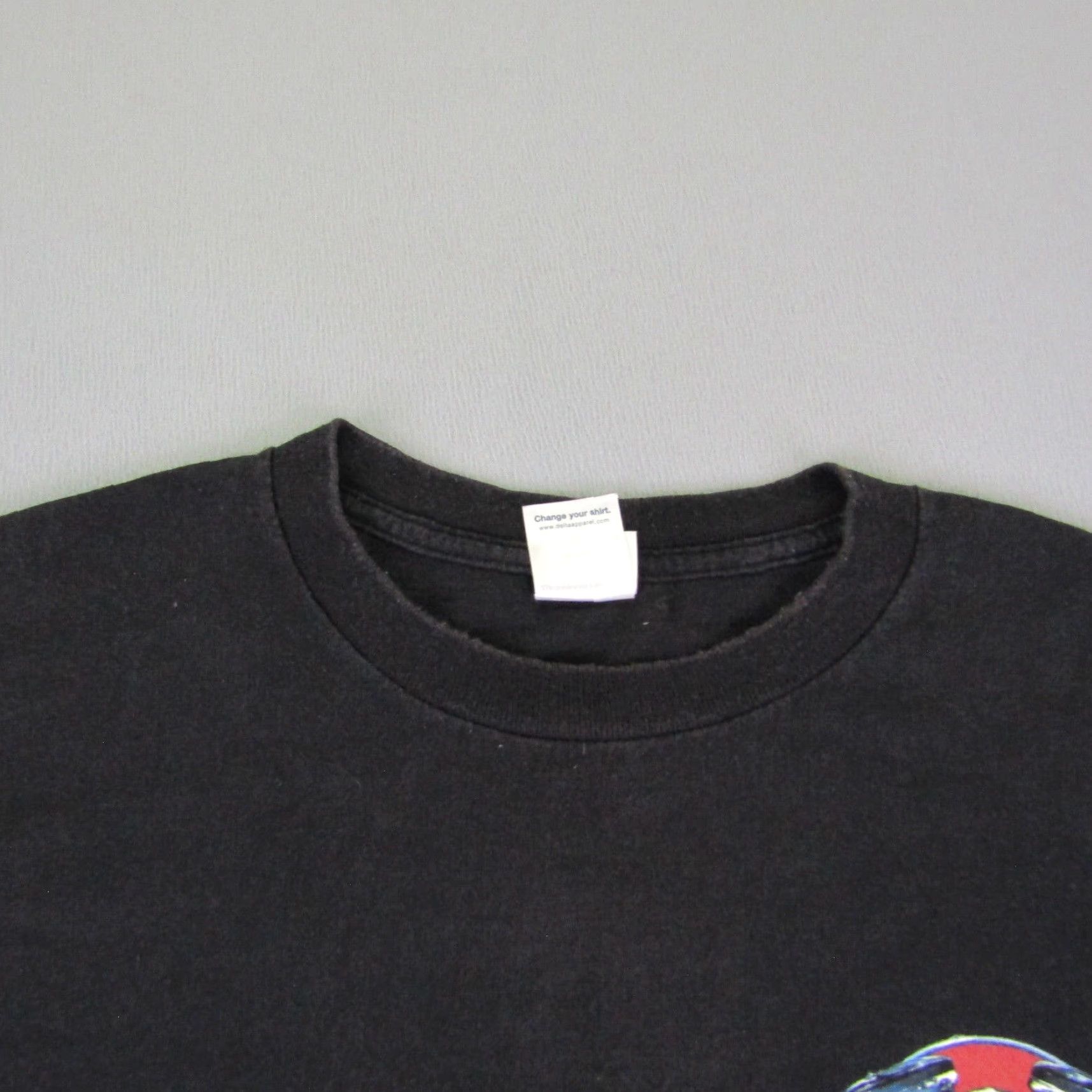 Delta VINTAGE Delta Motorcycle T-Shirt Mens XL Black 2000 Y2K Biker Graphic Print Logo Cotton Short Sleeve Crew Neck Regular Fit Size US XL / EU 56 / 4 - 2 Thumbnail