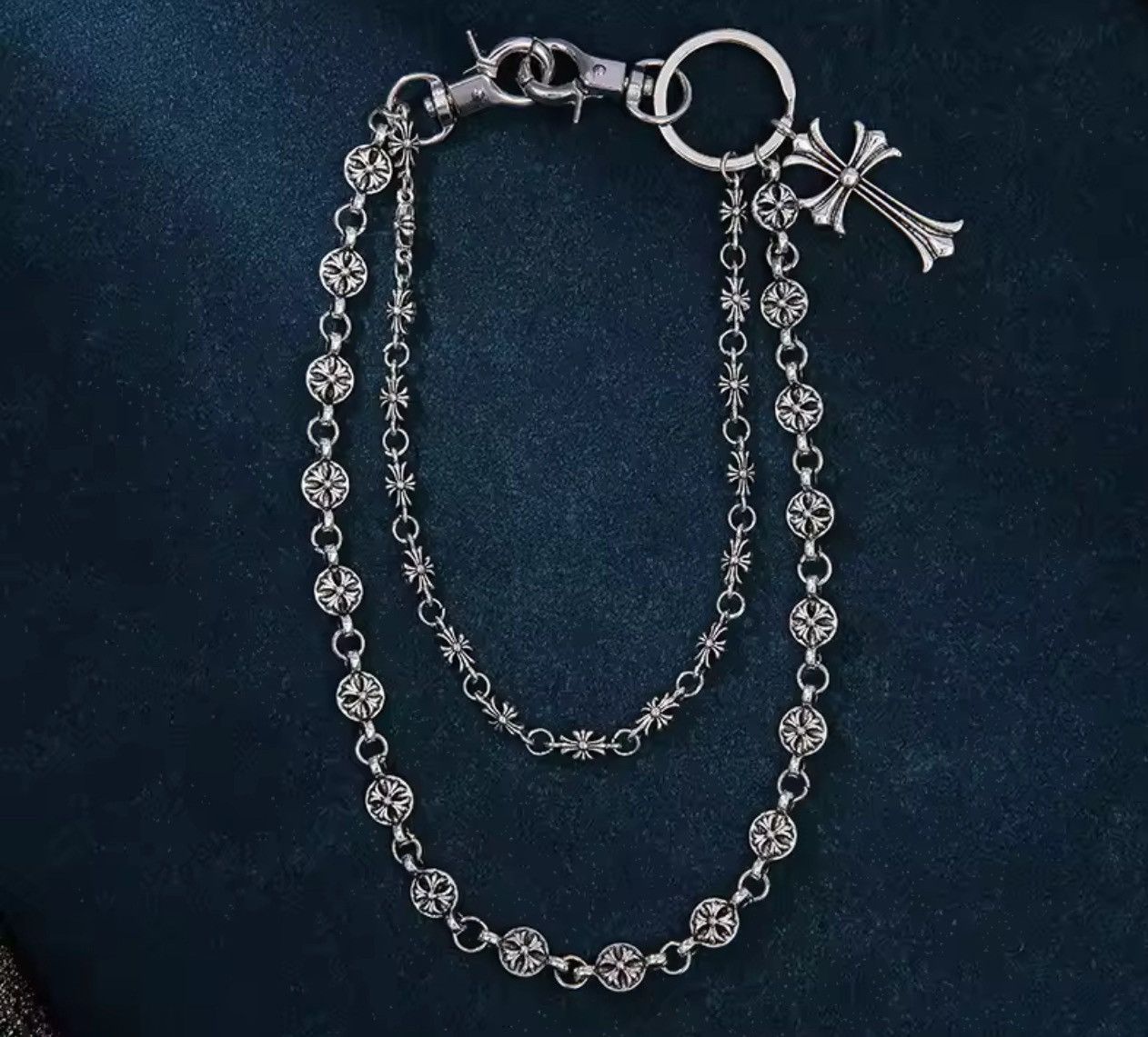 Jewelry Star Design for Wallet Chain, Y2K Jeans Chain Size ONE SIZE - 4 Thumbnail