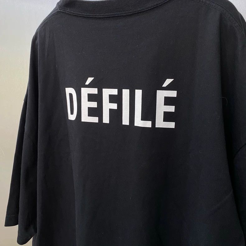 Balenciaga Balenciaga Short Sleeve Defile Back Logo Retro Sports Logo Size US S / EU 44-46 / 1 - 6 Thumbnail