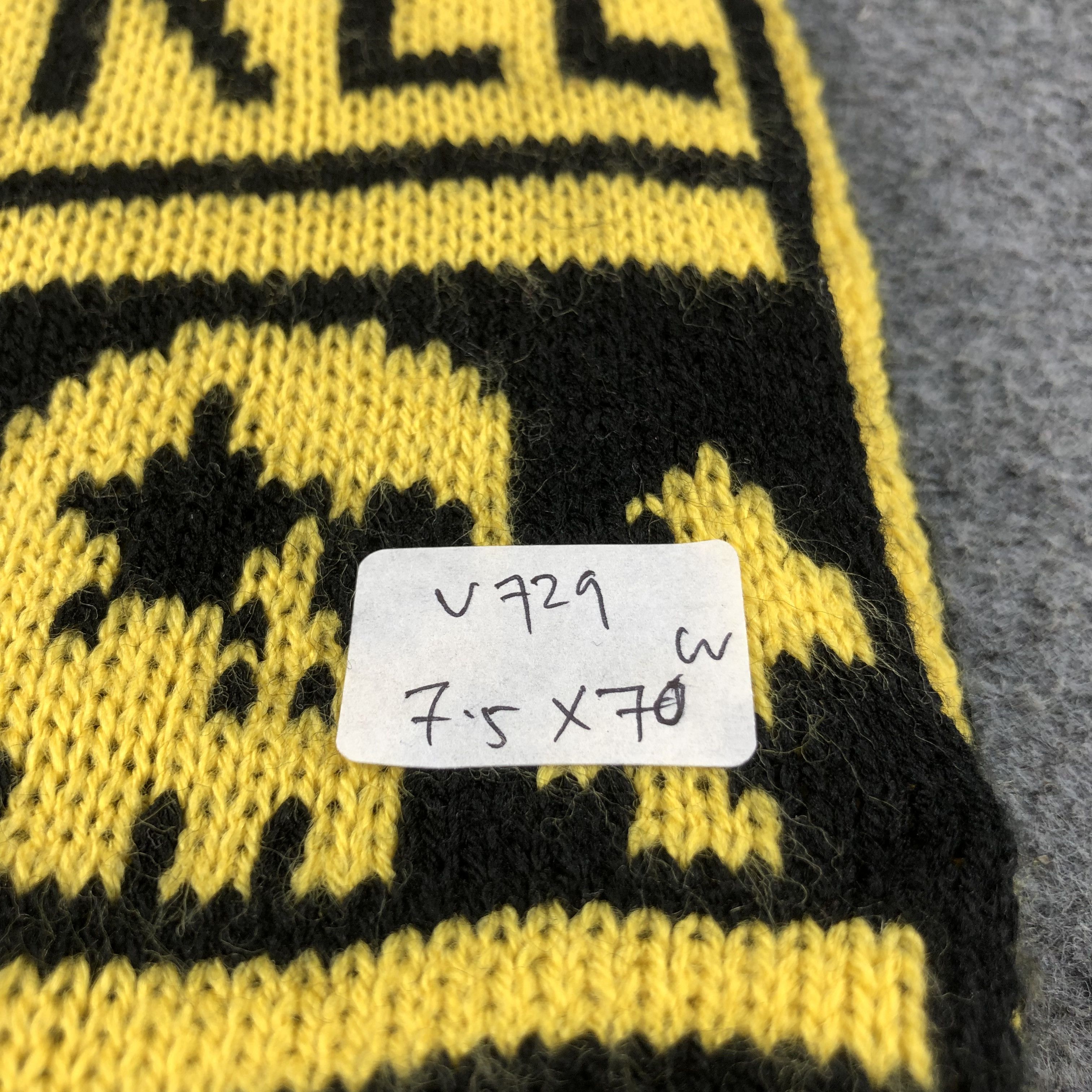 Seditionaries Prickle Skulls Wool Scarf Muffler V729 Size ONE SIZE - 5 Thumbnail