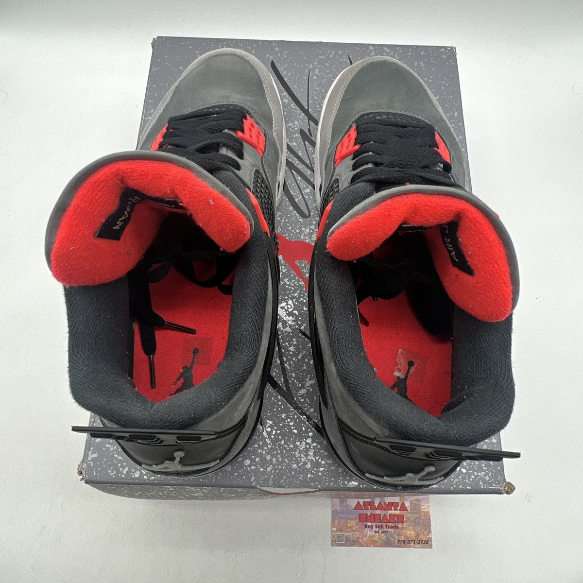 Jordan Brand Air Jordan 4 infrared Size US 11.5 / EU 44-45 - 7 Thumbnail