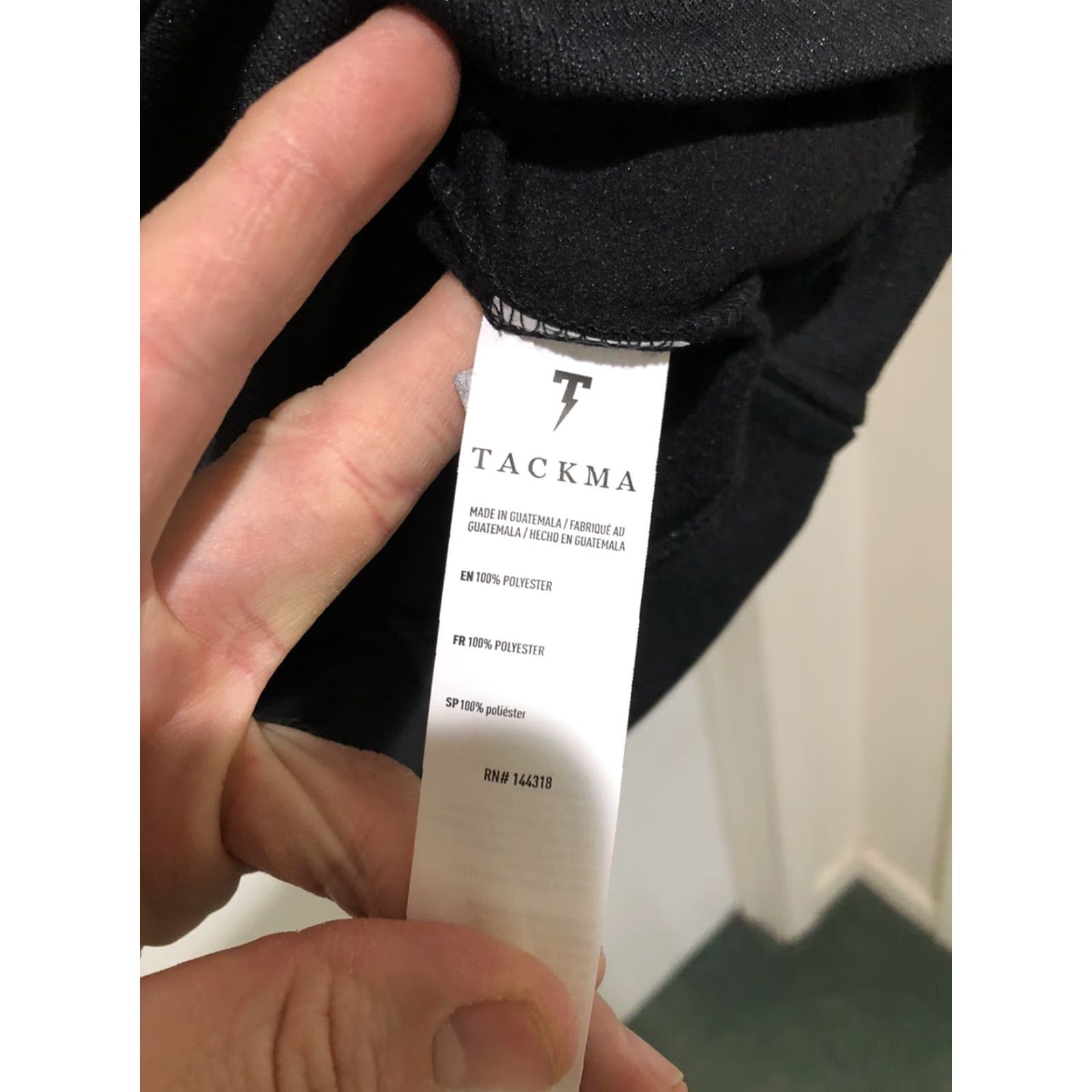 Vintage Tackma Tech Black Polyester 3M Reflective Pullover Crewneck Sweatshirt L Men Size US L / EU 52-54 / 3 - 7 Thumbnail