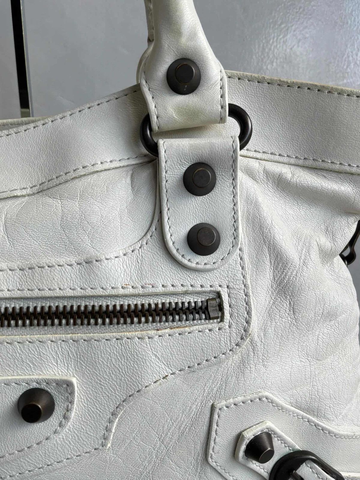 Balenciaga Balenciaga - City ‘Le First’ Lambskin Leather Shoulder Bag Size ONE SIZE - 7 Thumbnail