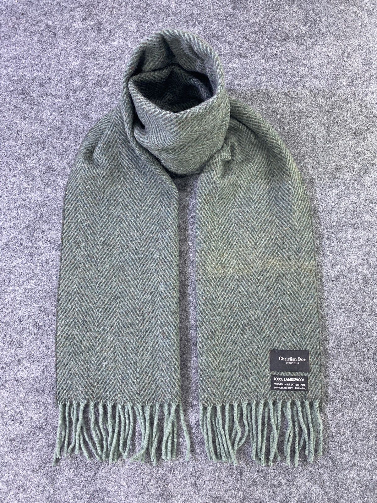 Christian Dior Monsieur Christian Dior Monsieur Scarf / Muffler / Neckwear -T697 Size ONE SIZE - 1 Thumbnail