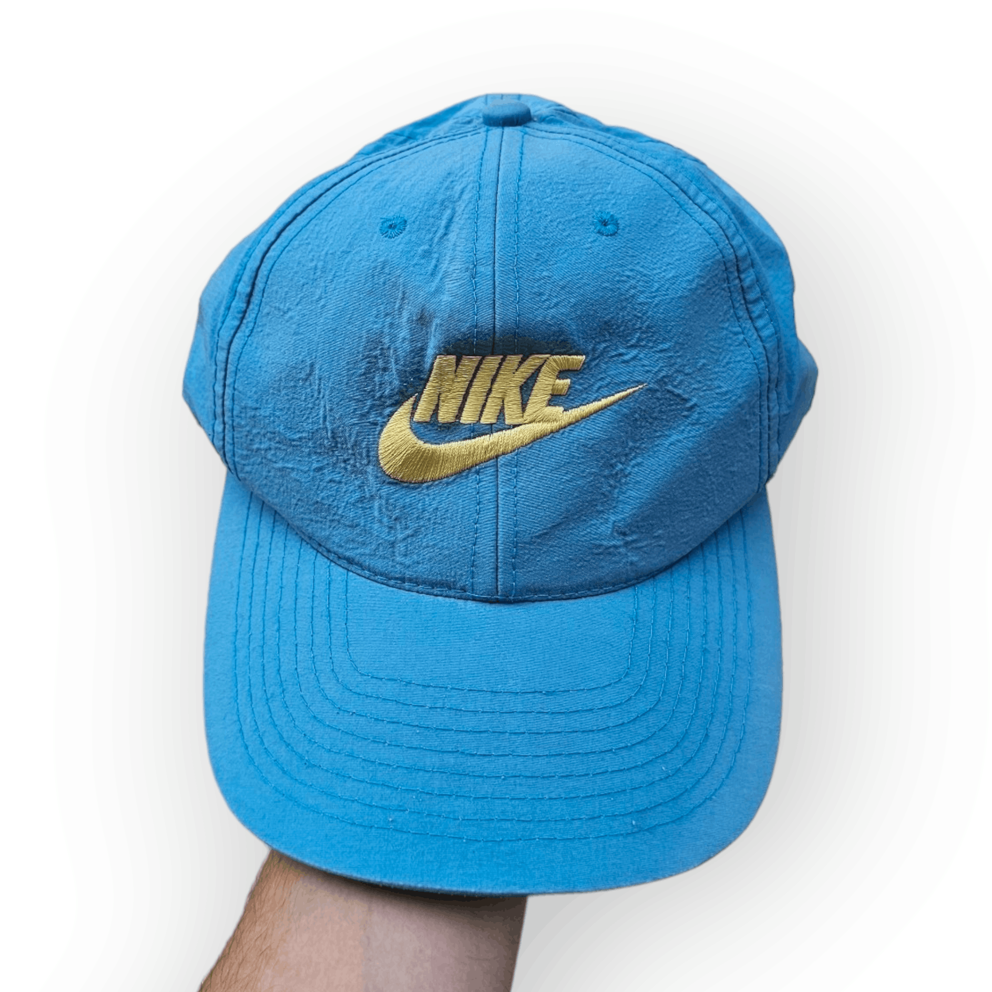 Nike × Vintage Vintage Nike Big Logo Hat Size ONE SIZE - 2 Thumbnail