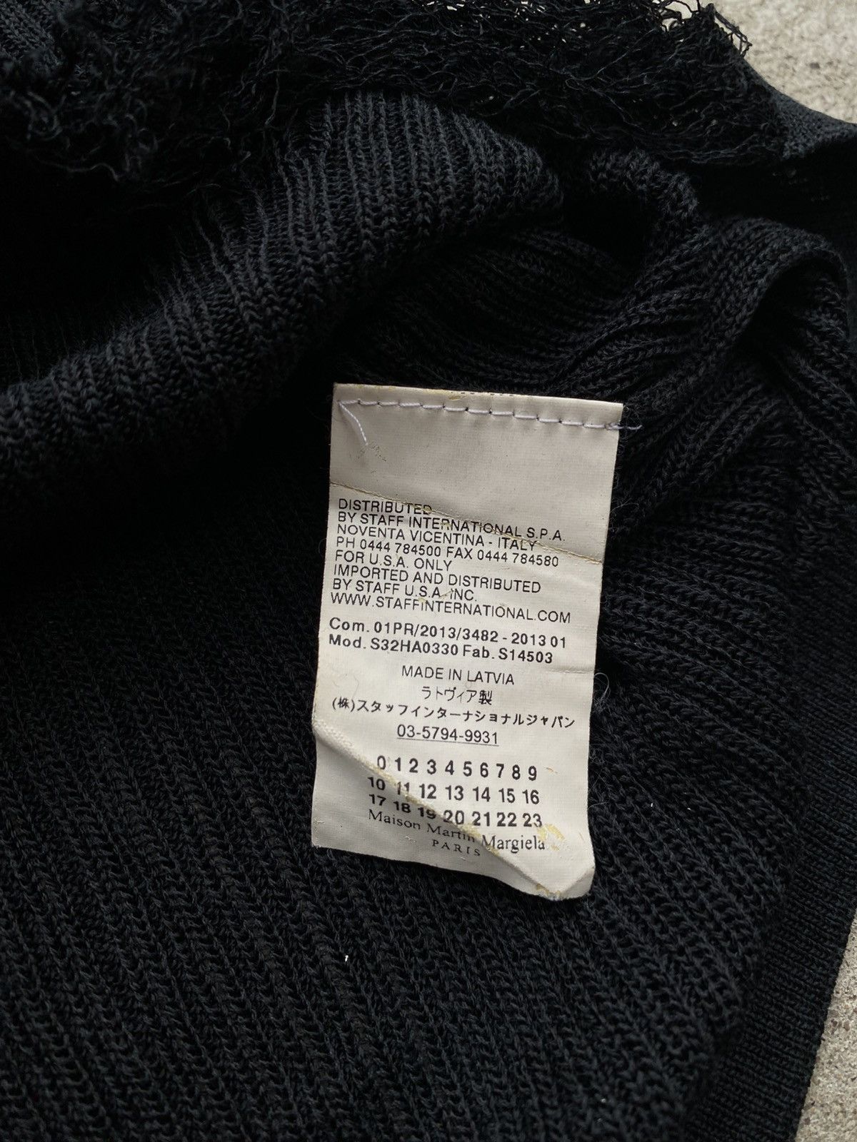 Maison Margiela MAISON MARTIN MARGIELA MM6 DISTRESSED CARDIGAN Size S / US 4 / IT 40 - 6 Thumbnail