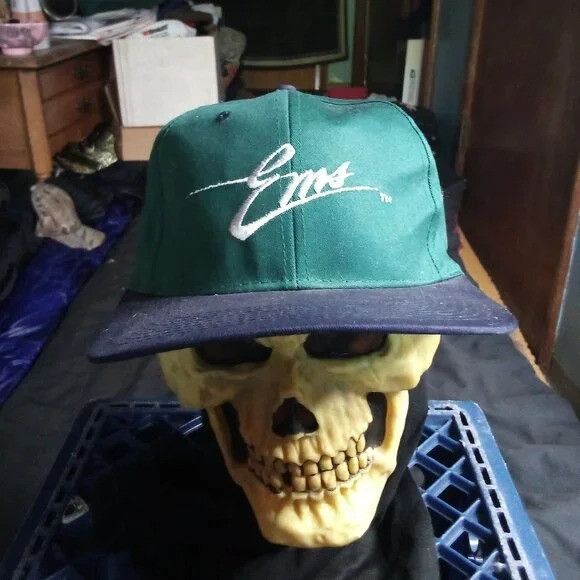 Other DS Vintage Eugene Emeralds Two Tone Snap Hat Cap Promo Size ONE SIZE - 1 Thumbnail